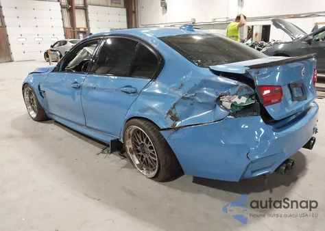 2016 BMW M3 z USA, uszkodzony, nr VIN WBS8M9C53G5G41736